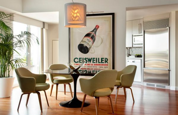 30 ideas for decorating wall with posters: a vintage atmosphere in modern interior design