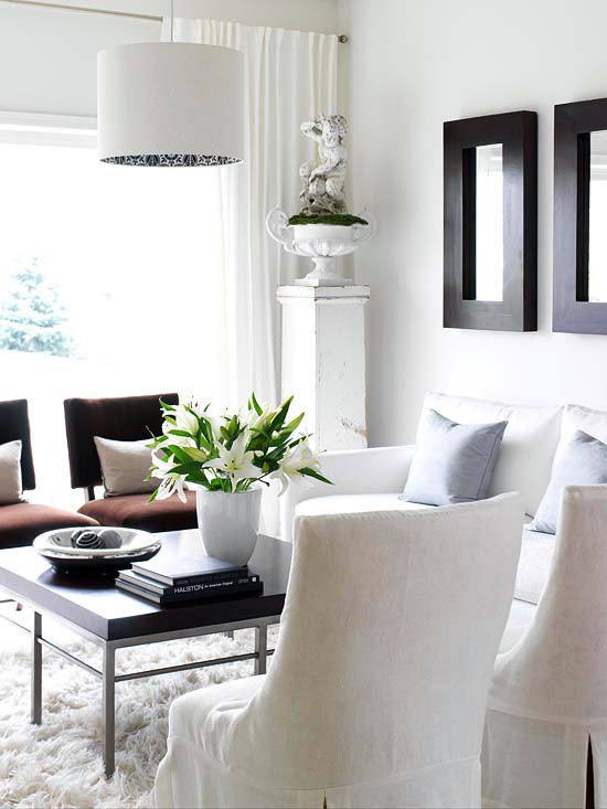 Cool Deco in White - 18 fresh and summery ideas