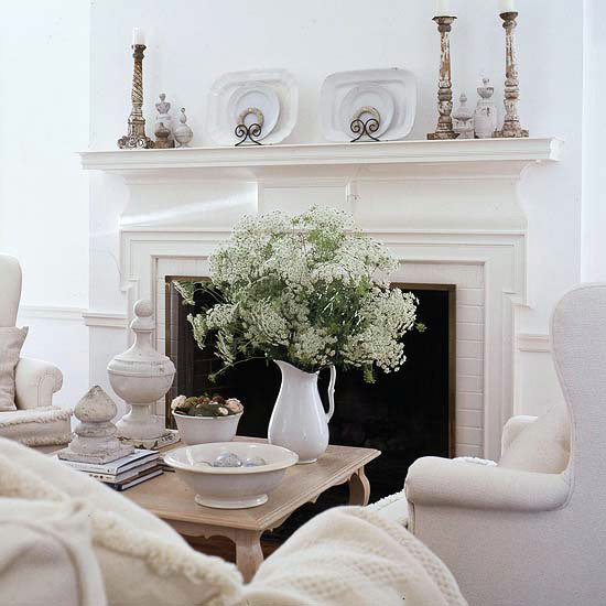 Cool Deco in White - 18 fresh and summery ideas