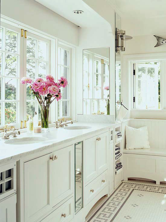 Cool Deco in White - 18 fresh and summery ideas