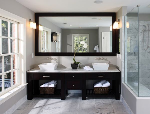 Original décor ideas in the bathroom - how to keep your towels with style