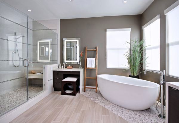 Original décor ideas in the bathroom - how to keep your towels with style