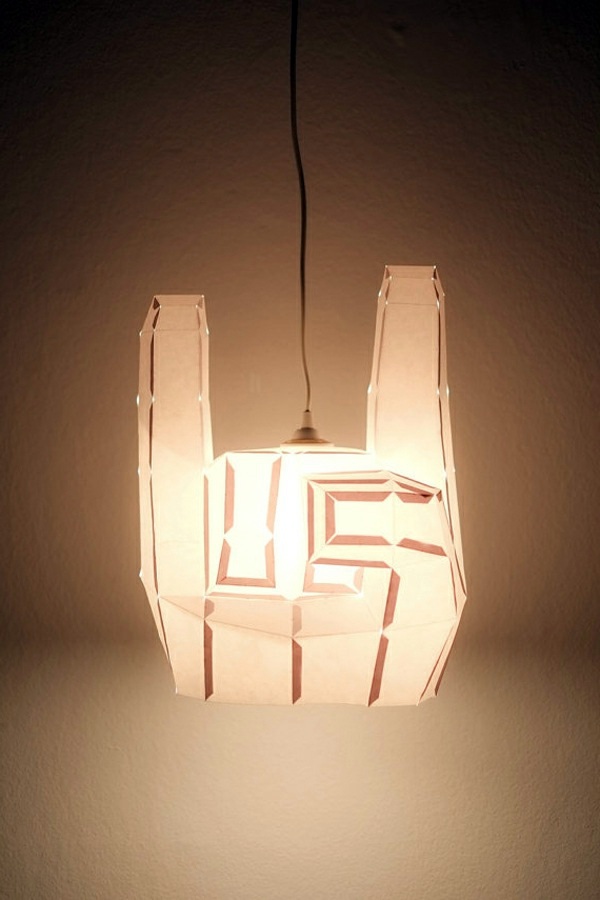 Original lampshade design in animal form