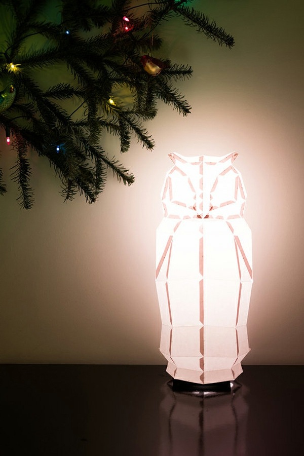 Original lampshade design in animal form