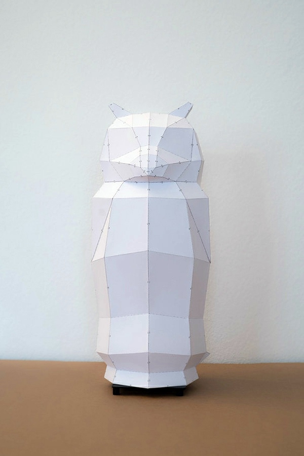 Original lampshade design in animal form