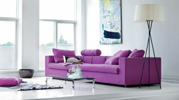 Try purple color scheme for the residential facility