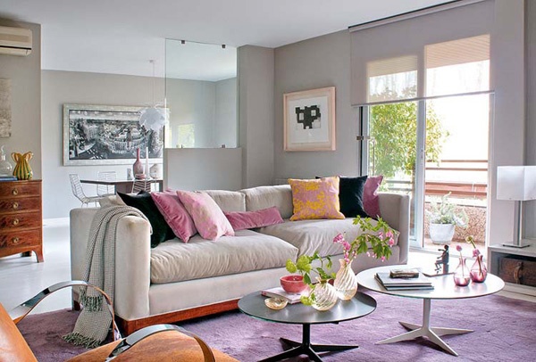 Try purple color scheme for the residential facility