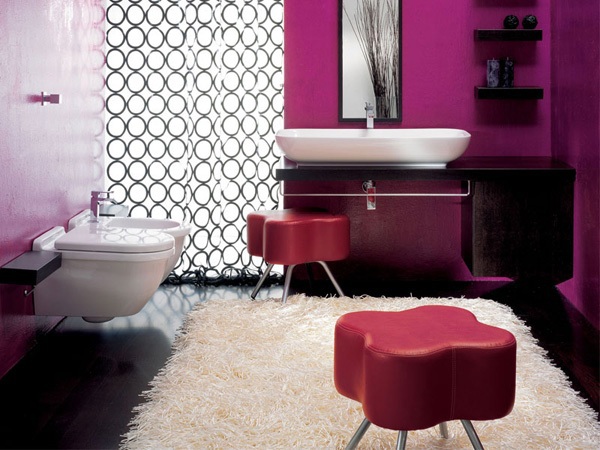 Try purple color scheme for the residential facility
