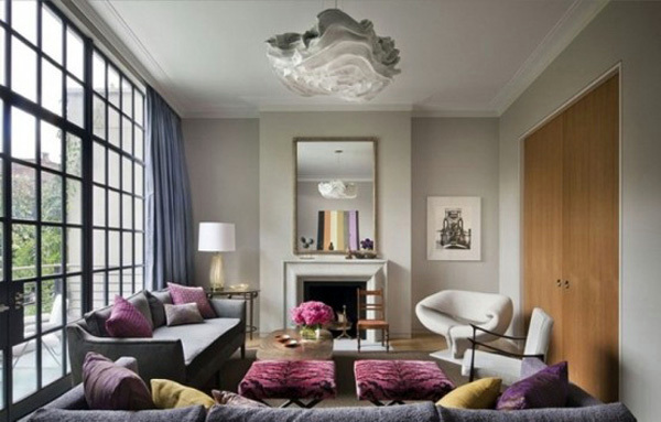 Try purple color scheme for the residential facility