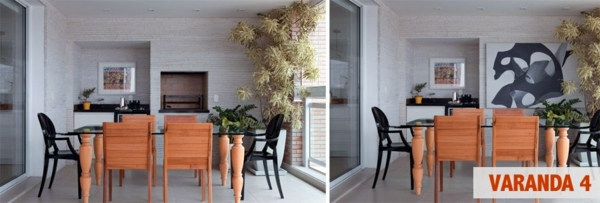 Terrassengestaltung - Indoor plants on the terrace - green decorating ideas with a twist