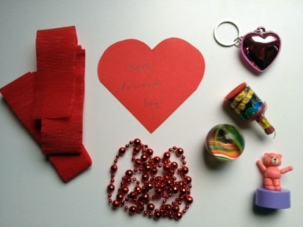 Valentine surprise- beautiful heart made of paper