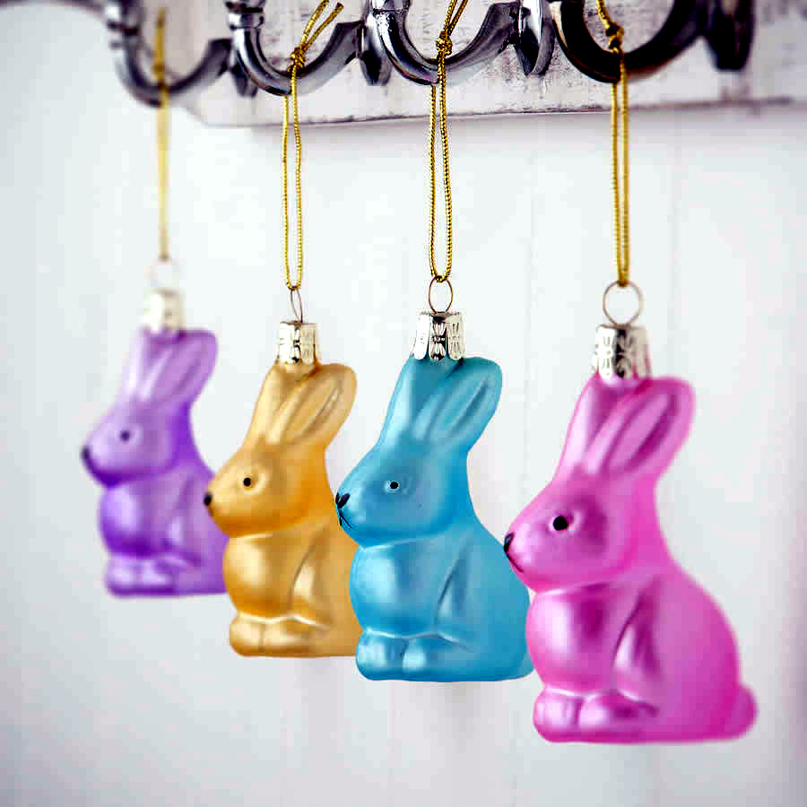 Craft ideas with Easter bunnies for home and garden Craft ideas with Easter bunnies for home and garden