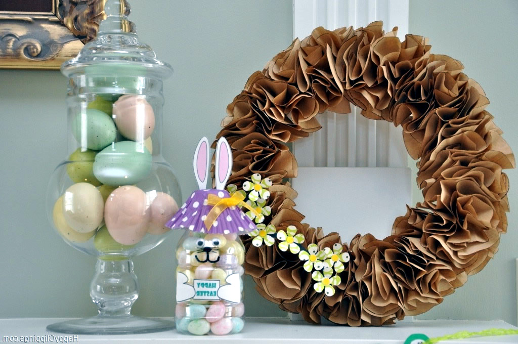 Craft ideas with Easter bunnies for home and garden Craft ideas with Easter bunnies for home and garden
