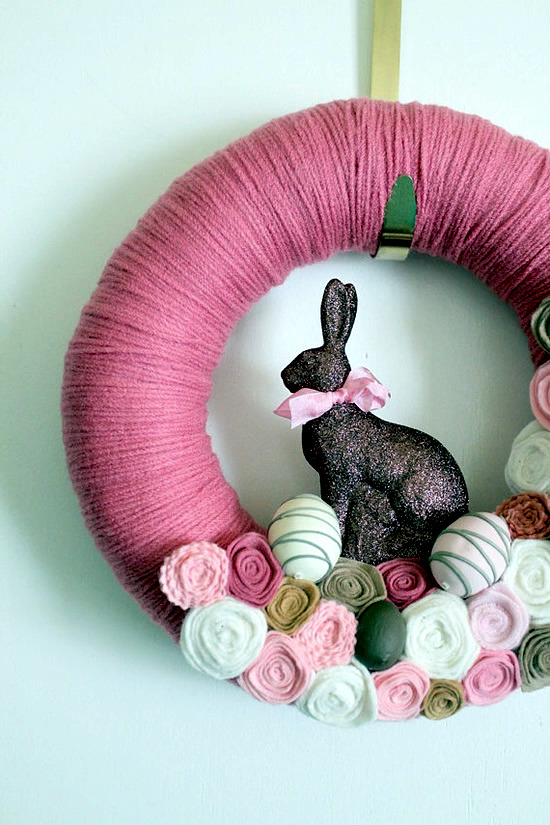 Craft ideas with Easter bunnies for home and garden Craft ideas with Easter bunnies for home and garden