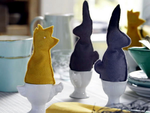 Craft ideas with Easter bunnies for home and garden Craft ideas with Easter bunnies for home and garden
