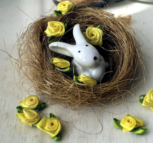 Craft ideas with Easter bunnies for home and garden