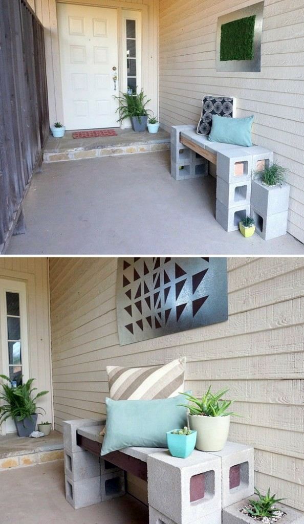 Outdoor wall decoration do it yourself - DIY Projects geometric