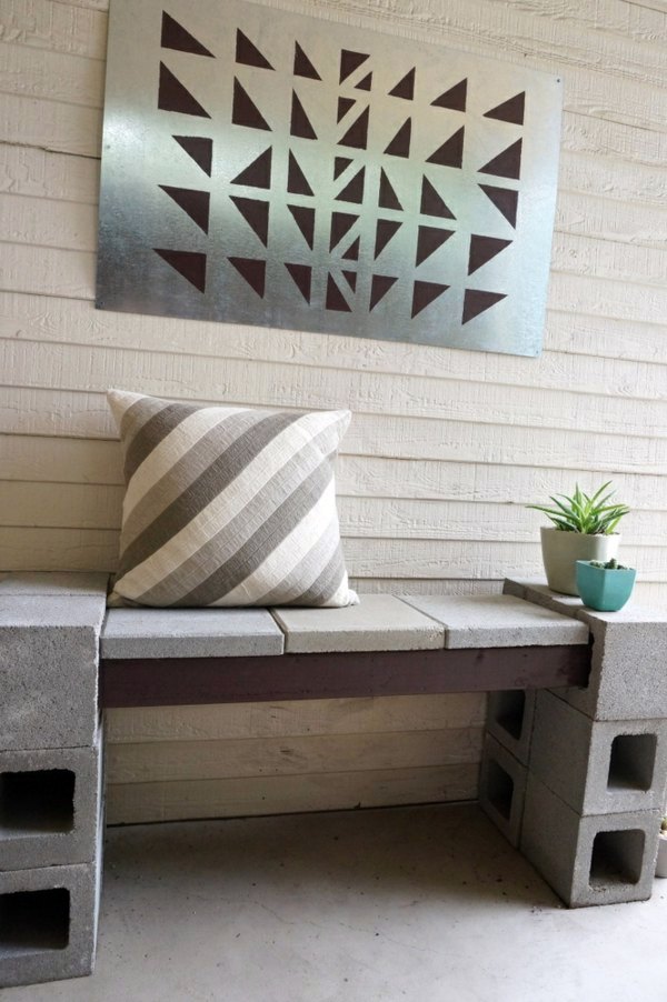 Outdoor wall decoration do it yourself - DIY Projects geometric