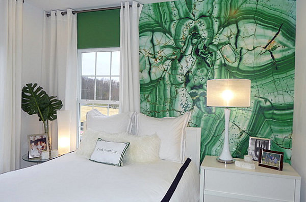 Farben - Wall colors in the bedroom, jump immediately apparent