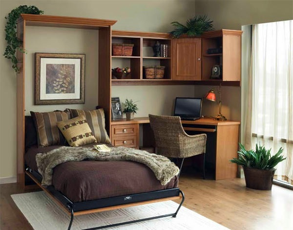 Wall Cabinet With Folding Bed Living Ideas For Practical Wall