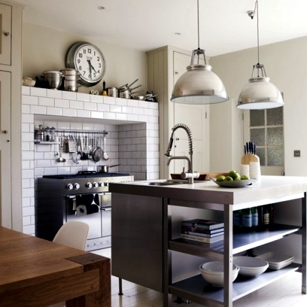 decorating ideas - Decorating idea for the kitchen: the industrial look decorating ideas - Decorating idea for the kitchen: the industrial look