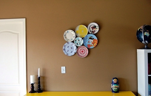 11 original collages - beautiful and interesting wall plate