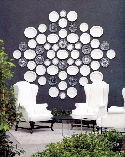 11 original collages - beautiful and interesting wall plate