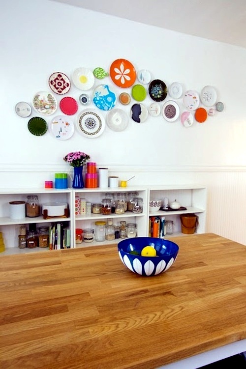 11 original collages - beautiful and interesting wall plate