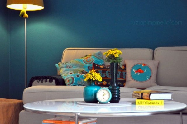 Wall color lagoon - you feel the sea breeze and the home