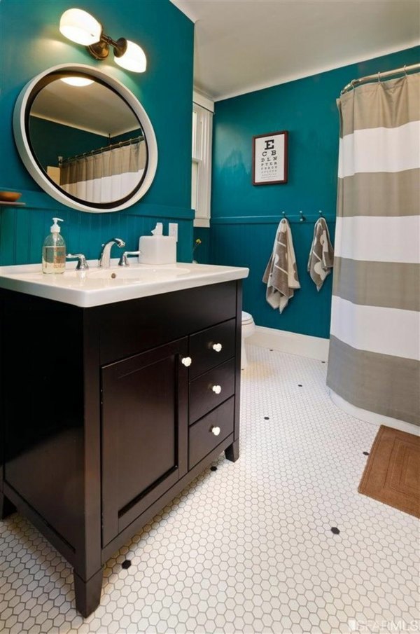 Wall Color Lagoon You Feel The Sea Breeze And The Home Interior Design Ideas Avso Org Product titleeczjnt shaded deep teal plaster 3 piece bathroom rug. wall color lagoon you feel the sea