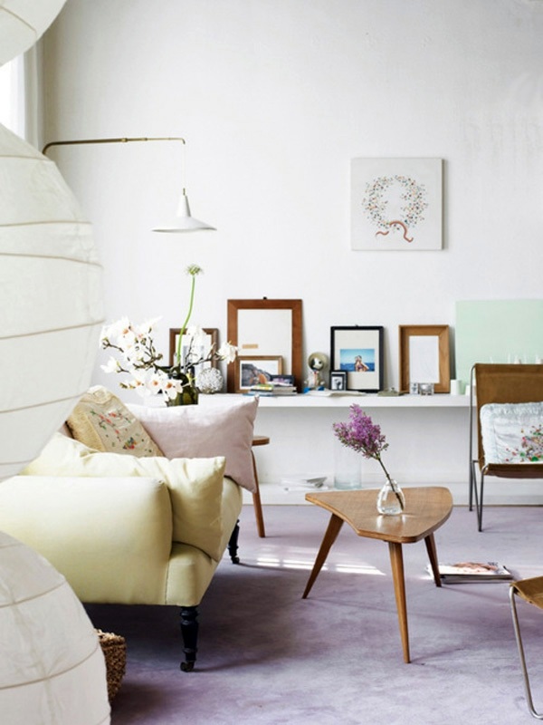 Wonderful ideas - interior in pastel colors