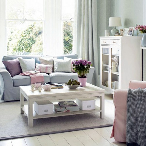 Wonderful ideas - interior in pastel colors