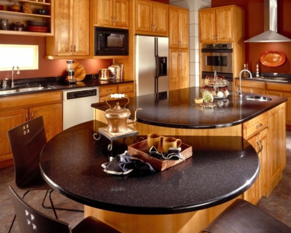 Kitchen Trends 2014 - elegant granite countertops and quartz