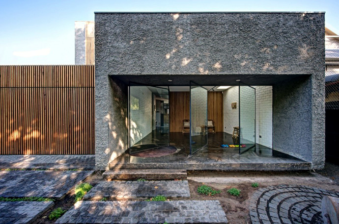 Modern detached house in Melbourne Modern detached house in Melbourne