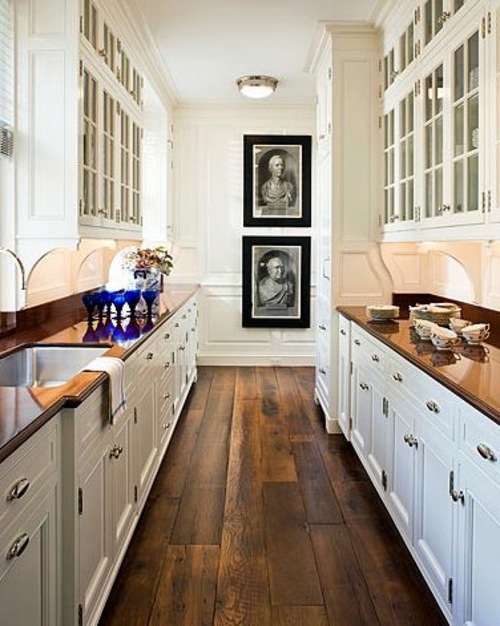 Wood Flooring In The Kitchen For A Homely Atmosphere Interior