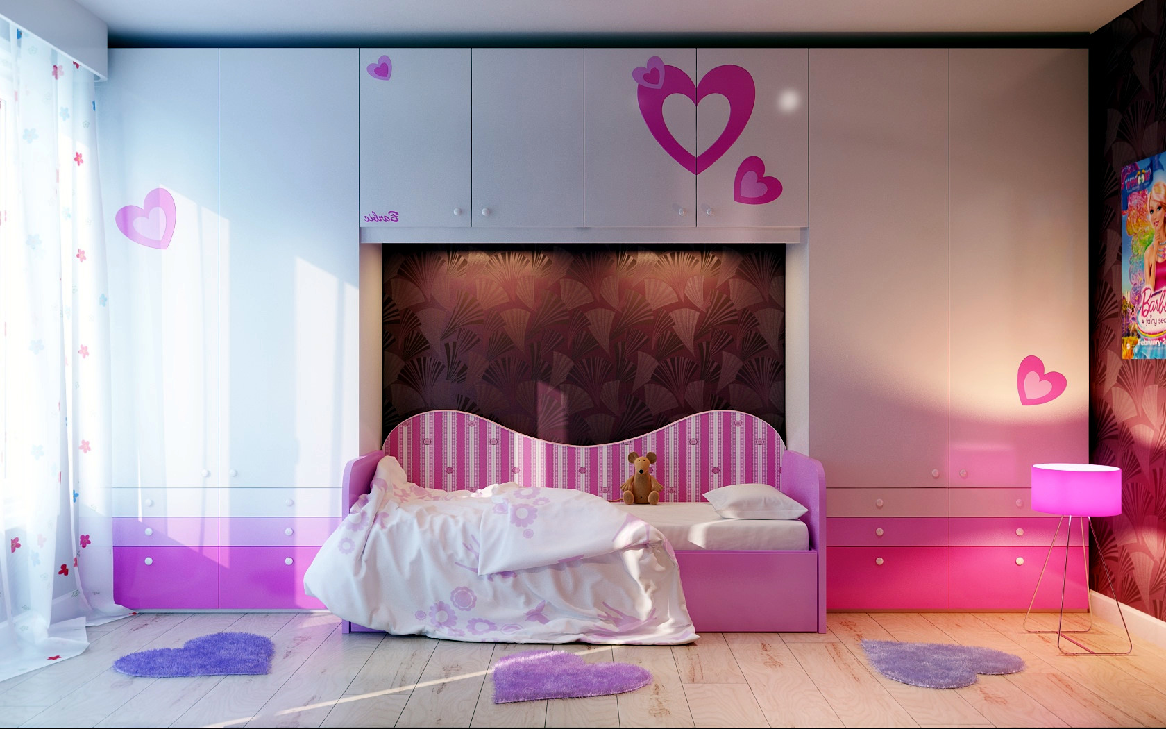 pink nursery furniture