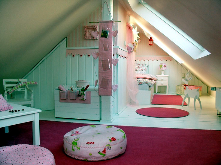 Complete Nursery Furniture A girl's room in pink and white