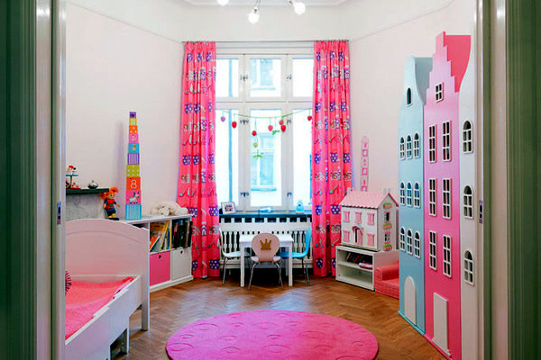 Complete Nursery Furniture A girl's room in pink and white