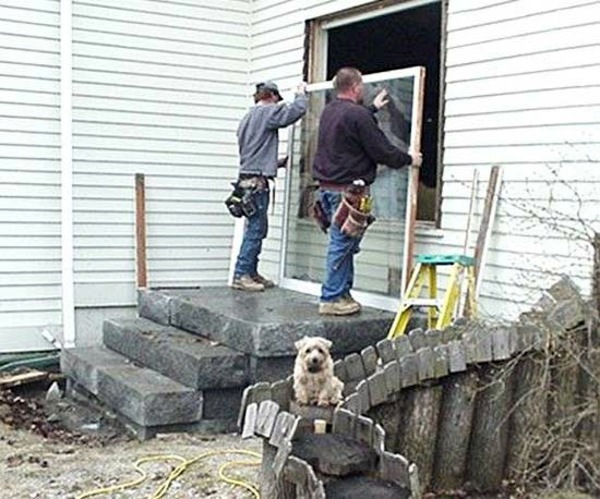 Terrace Renovation Diary: New York -Steinterrasse with porch