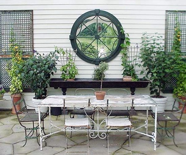 Terrace Renovation Diary: New York -Steinterrasse with porch