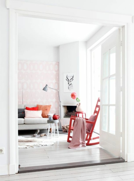 Color ideas - stylish design with pink color