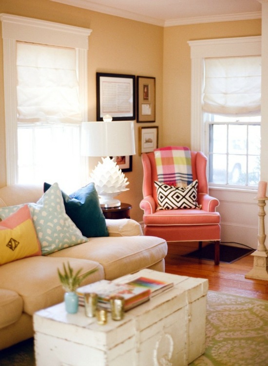 Color ideas - stylish design with pink color