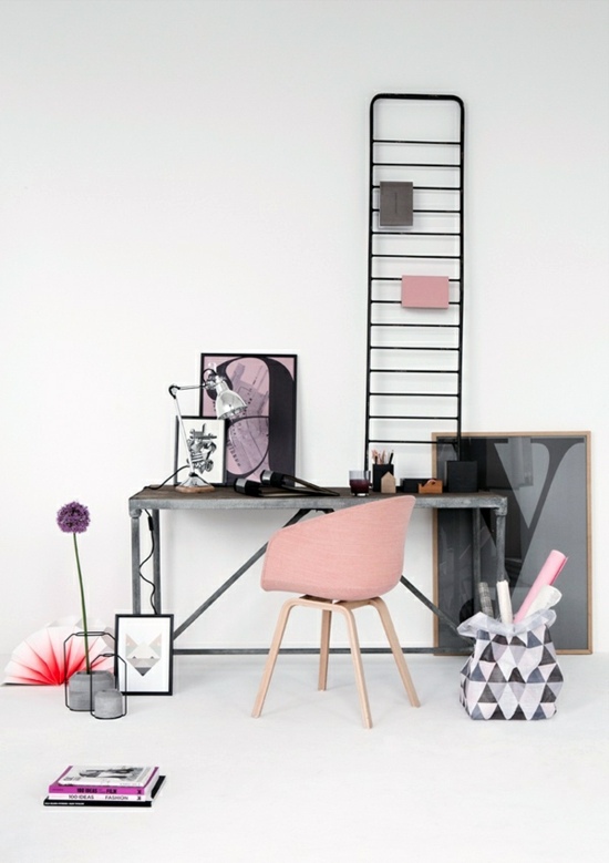 Color ideas - stylish design with pink color