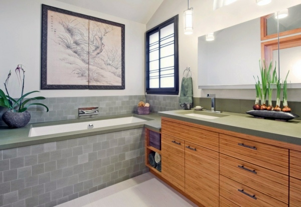 Modern bathroom ideas and trendy bathroom furniture