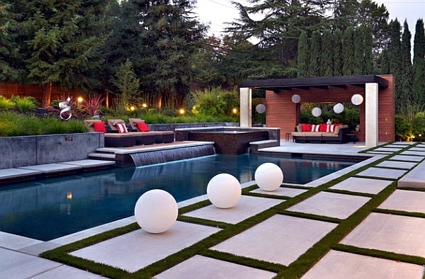 With pool garden design - 20 stunning garden pool inspiration With pool garden design - 20 stunning garden pool inspiration