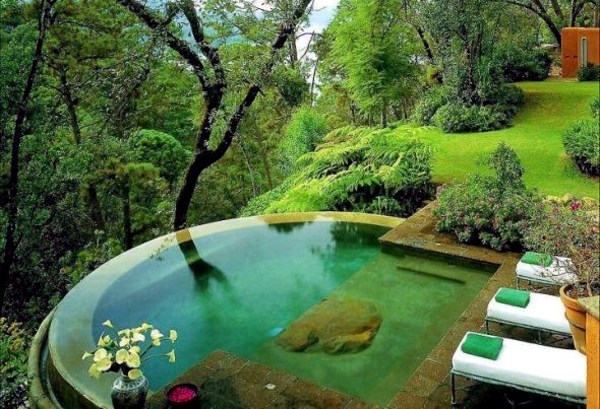 With pool garden design - 20 stunning garden pool inspiration