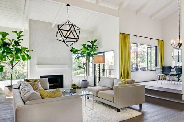 40 lighting ideas for living room - cool, modern living room lamps