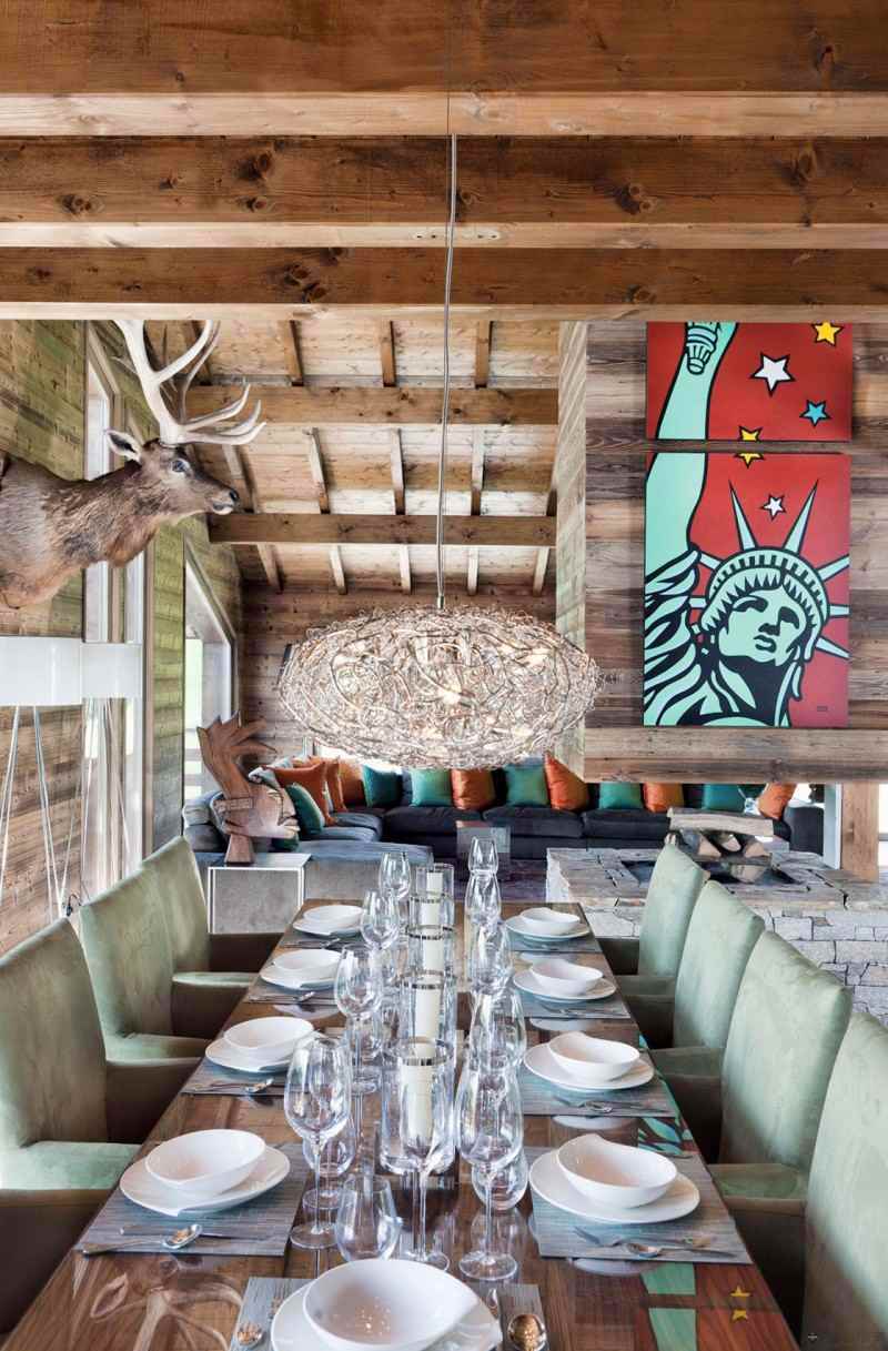 Luxury mountain chalet in the French Alps Luxury mountain chalet in the French Alps