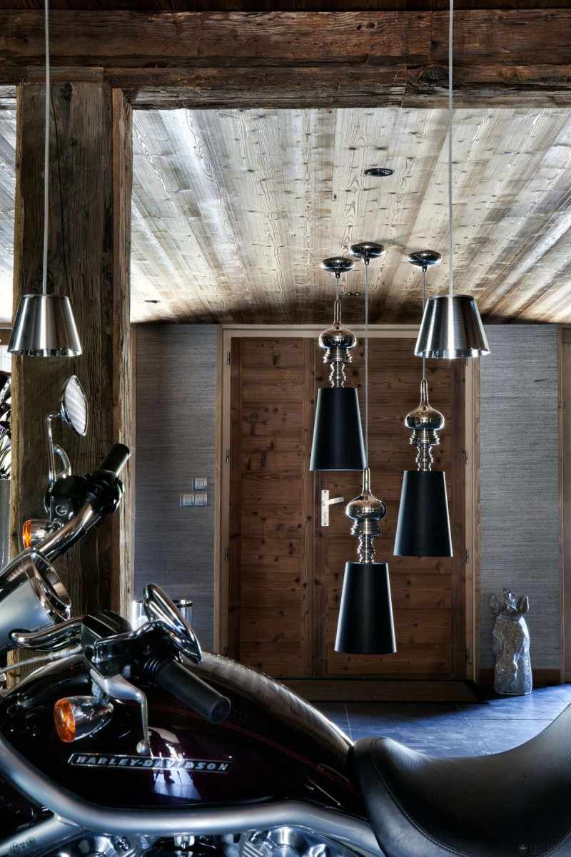 Luxury mountain chalet in the French Alps