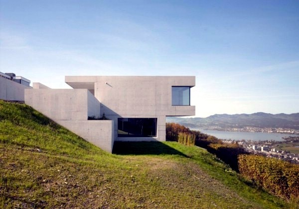 Modern House with Minimalist Design on a slope – Villa K | Interior